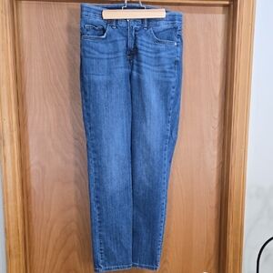 Lee Classic Blue Straight Leg Medium Length Jeans